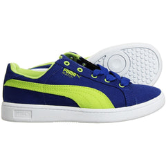 Puma Match Kids Blue Trainers