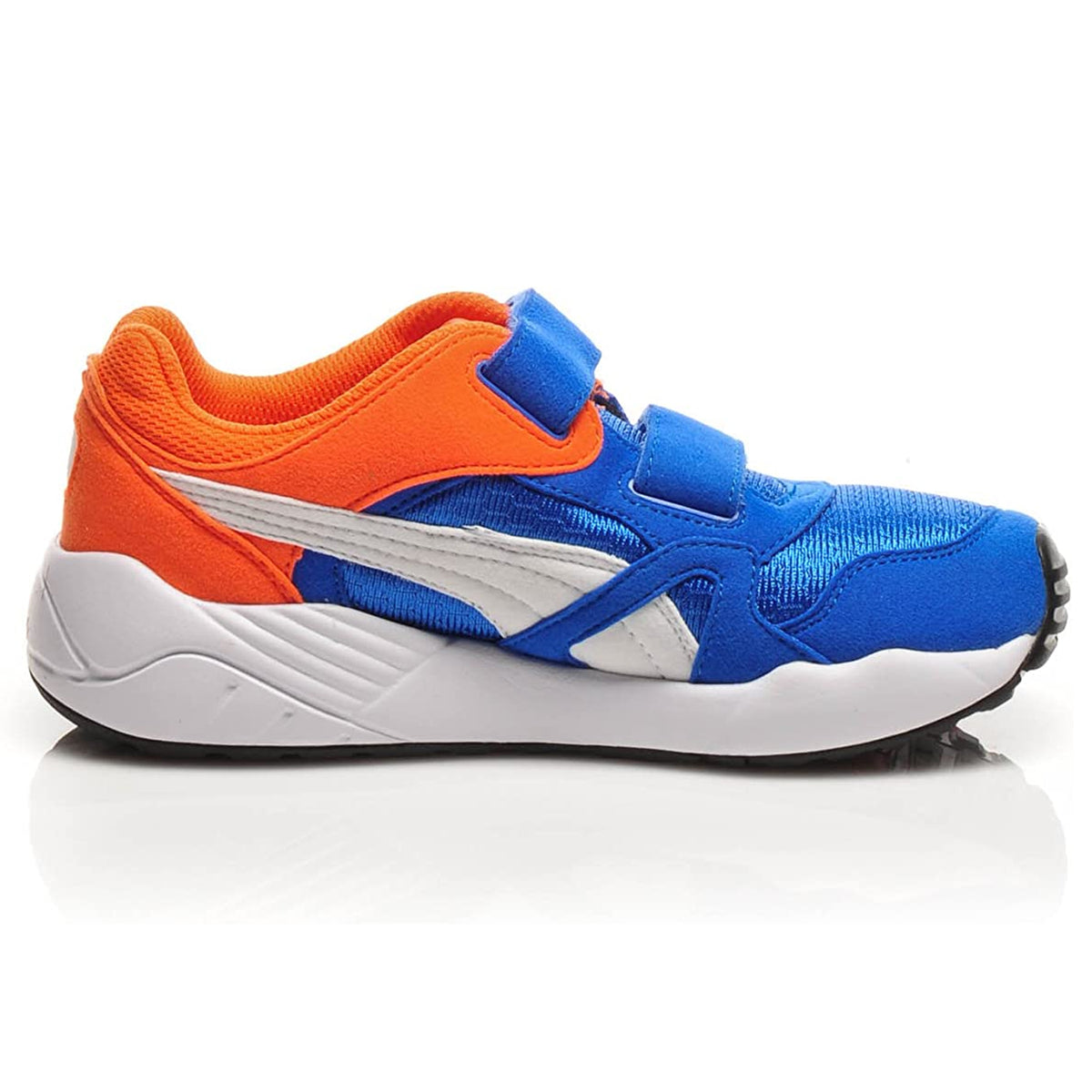 Puma XS 500 Low Blue Kids Trainers