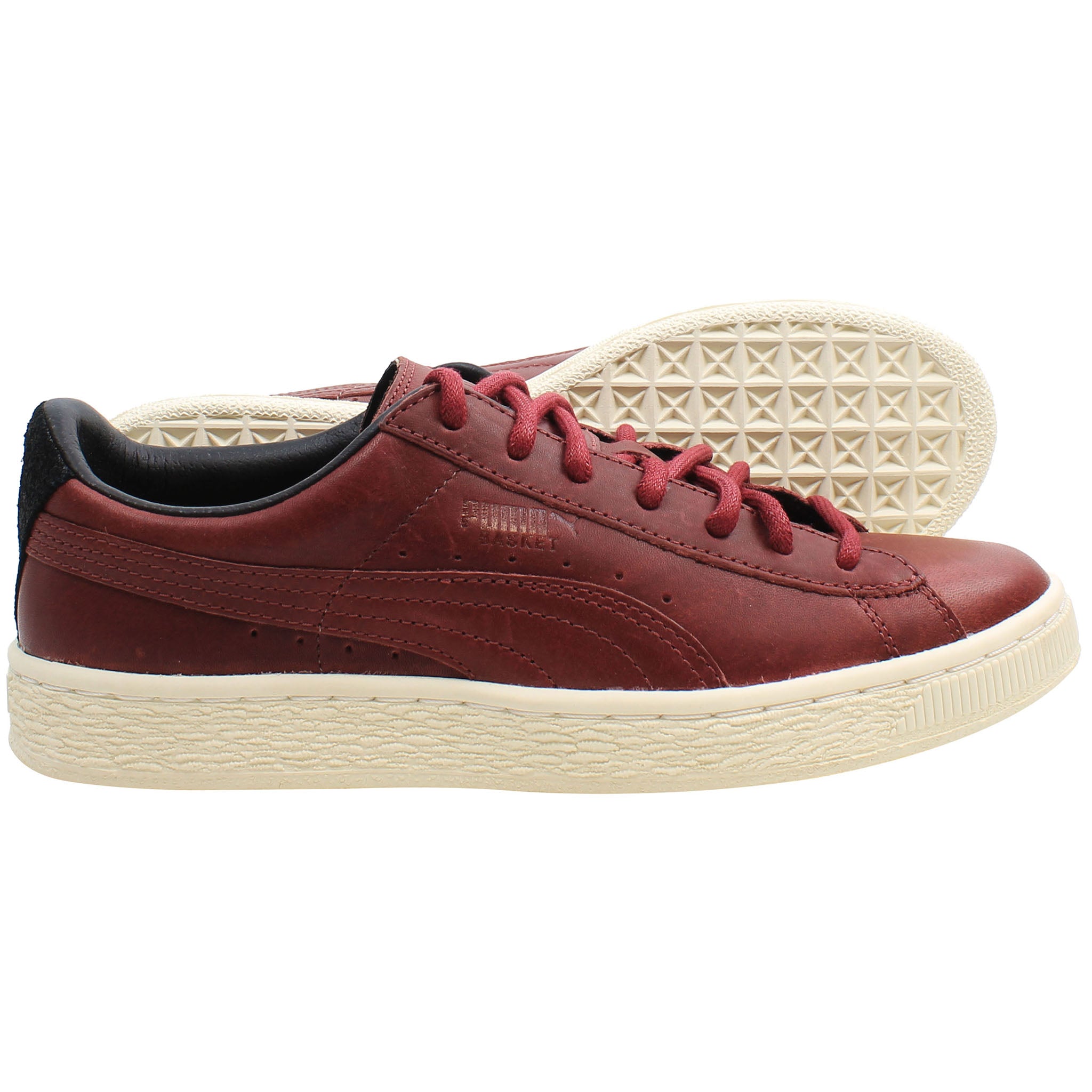 Puma Basket Citi Series Mens Red Trainers