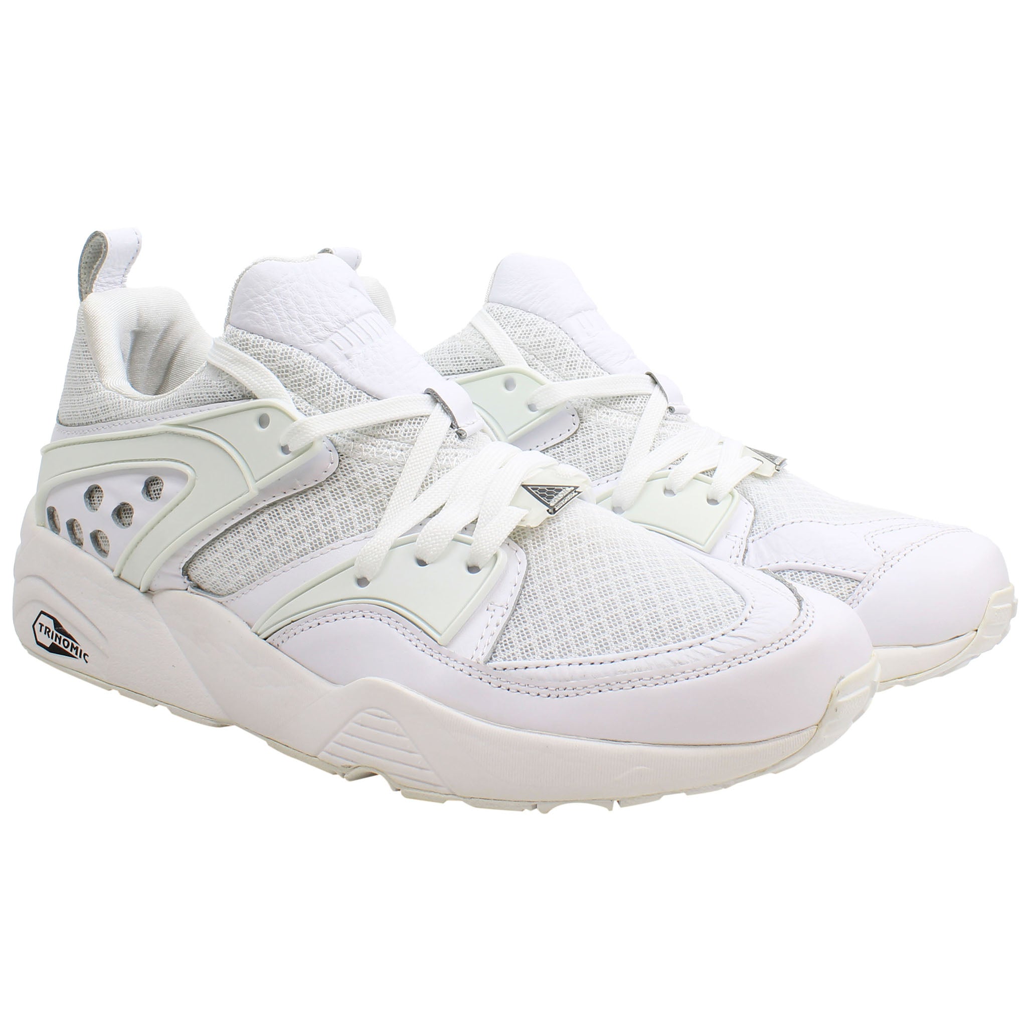 Puma Blaze Of Glory Yin Yang Mens White Trainers