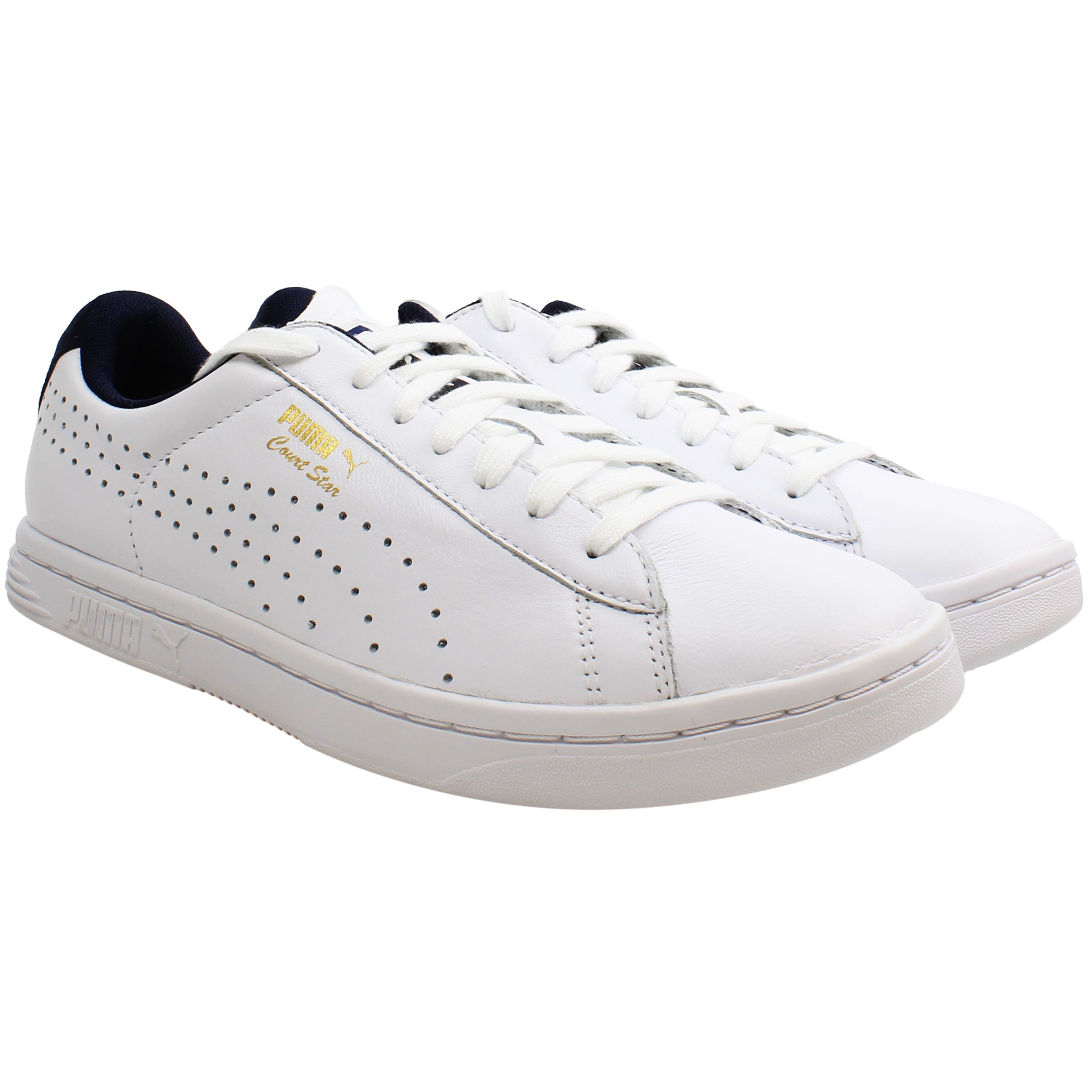 Puma Court Star CRFTD Mens White Trainers