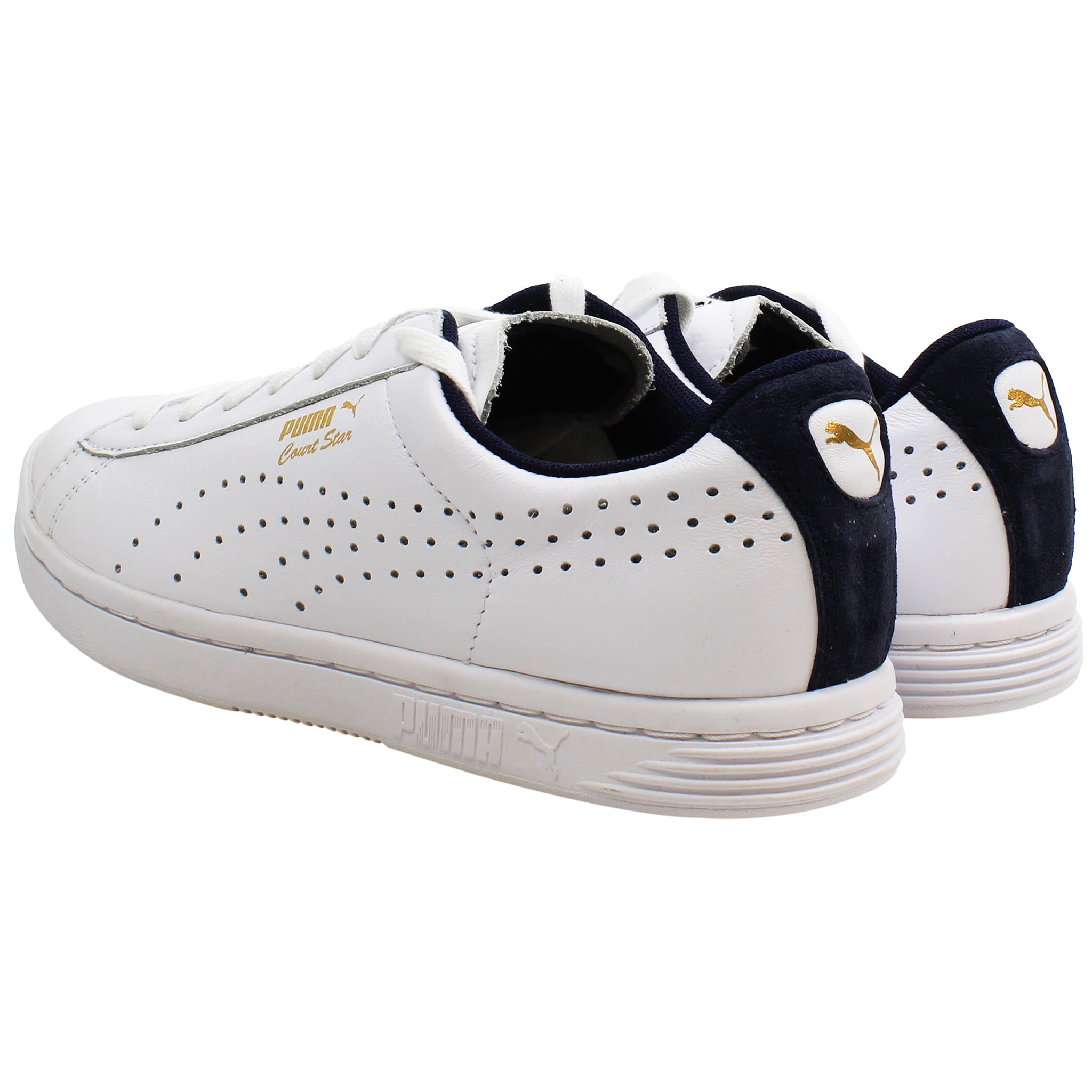 Puma Court Star CRFTD Mens White Trainers