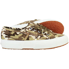 Superga Camo Ripstop Kids Camo Beige Plimsolls
