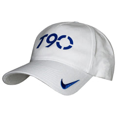 Nike T90 Logo Mens White/Blue Cap