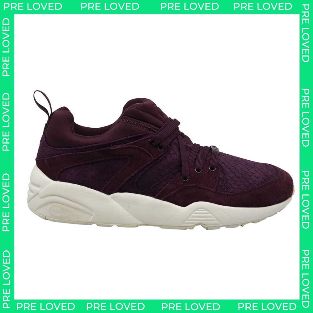 Puma Trinomic Blaze Of Glory Womens Purple Trainers - No Box