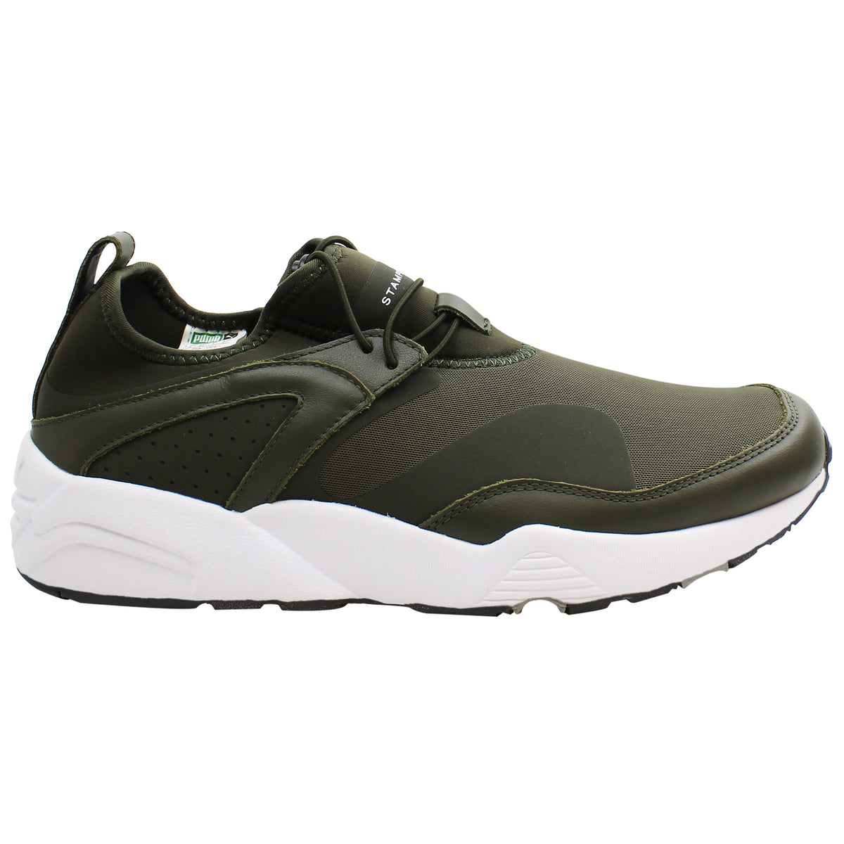 Puma Blaze Of Glory NU x Stampd Mens Dark Green Trainers