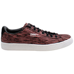 Puma Basket Classic Tiger Mesh Mens Red/Black Trainers