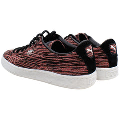 Puma Basket Classic Tiger Mesh Mens Red/Black Trainers