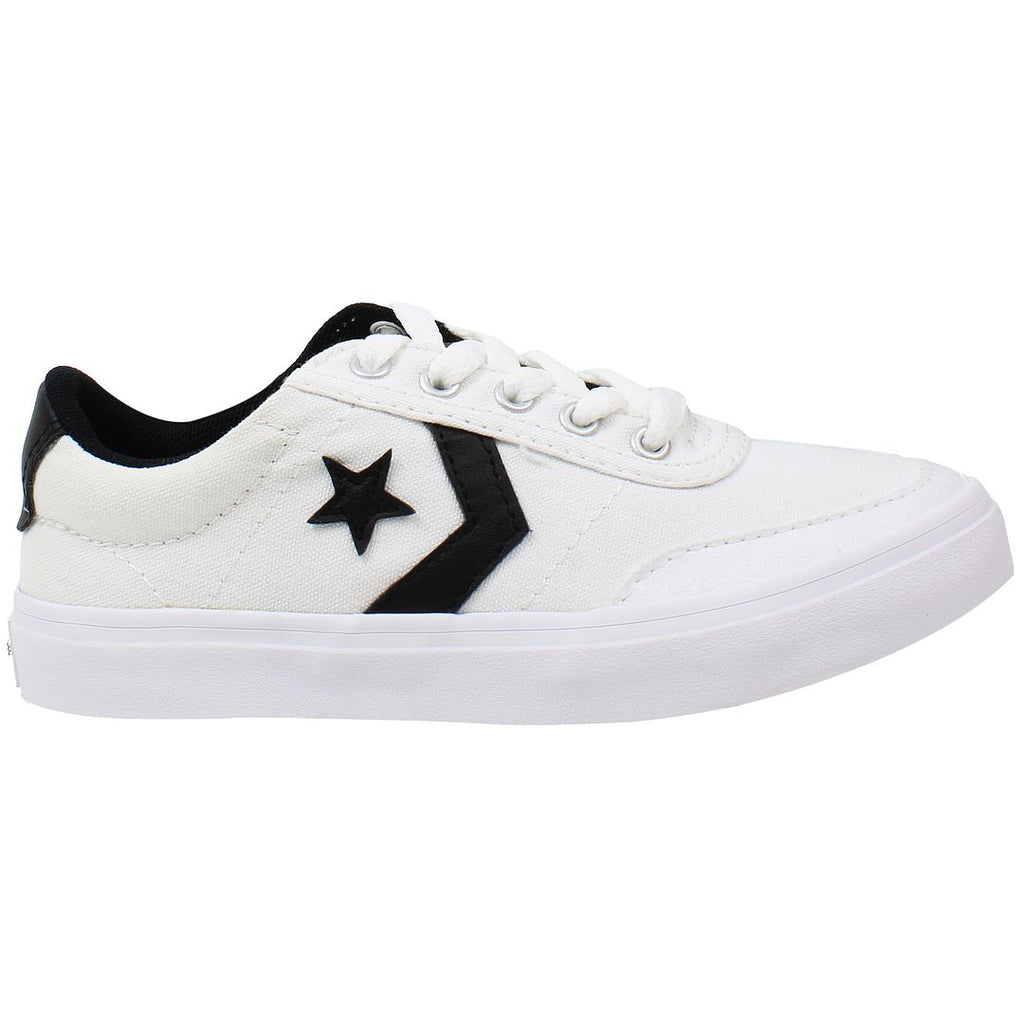 Converse Courtlandt OX Kids White Plimsolls