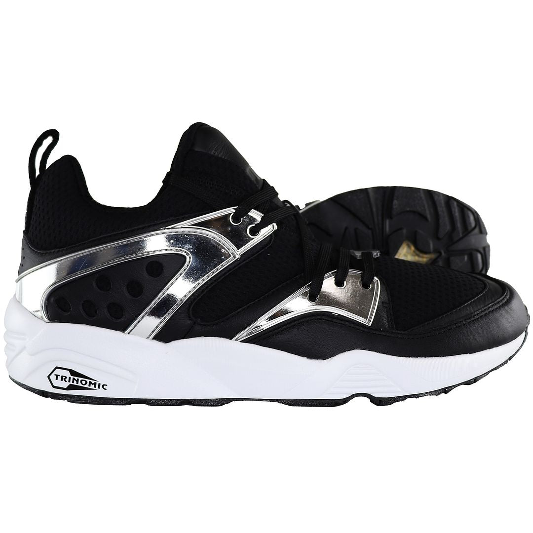 Puma Trinomic Blaze Of Glory Metallic Mens Black Trainers