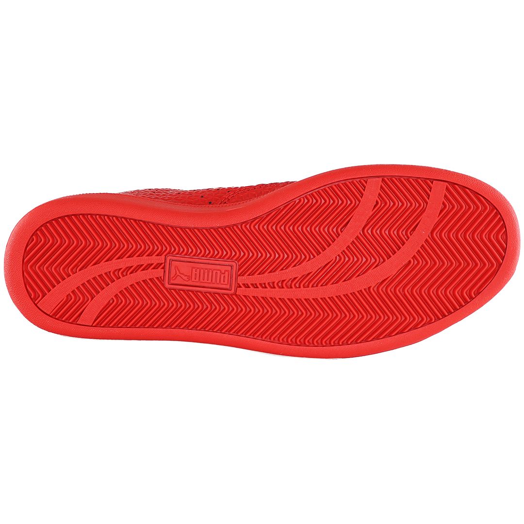 Puma Match Emboss Mens Red Trainers