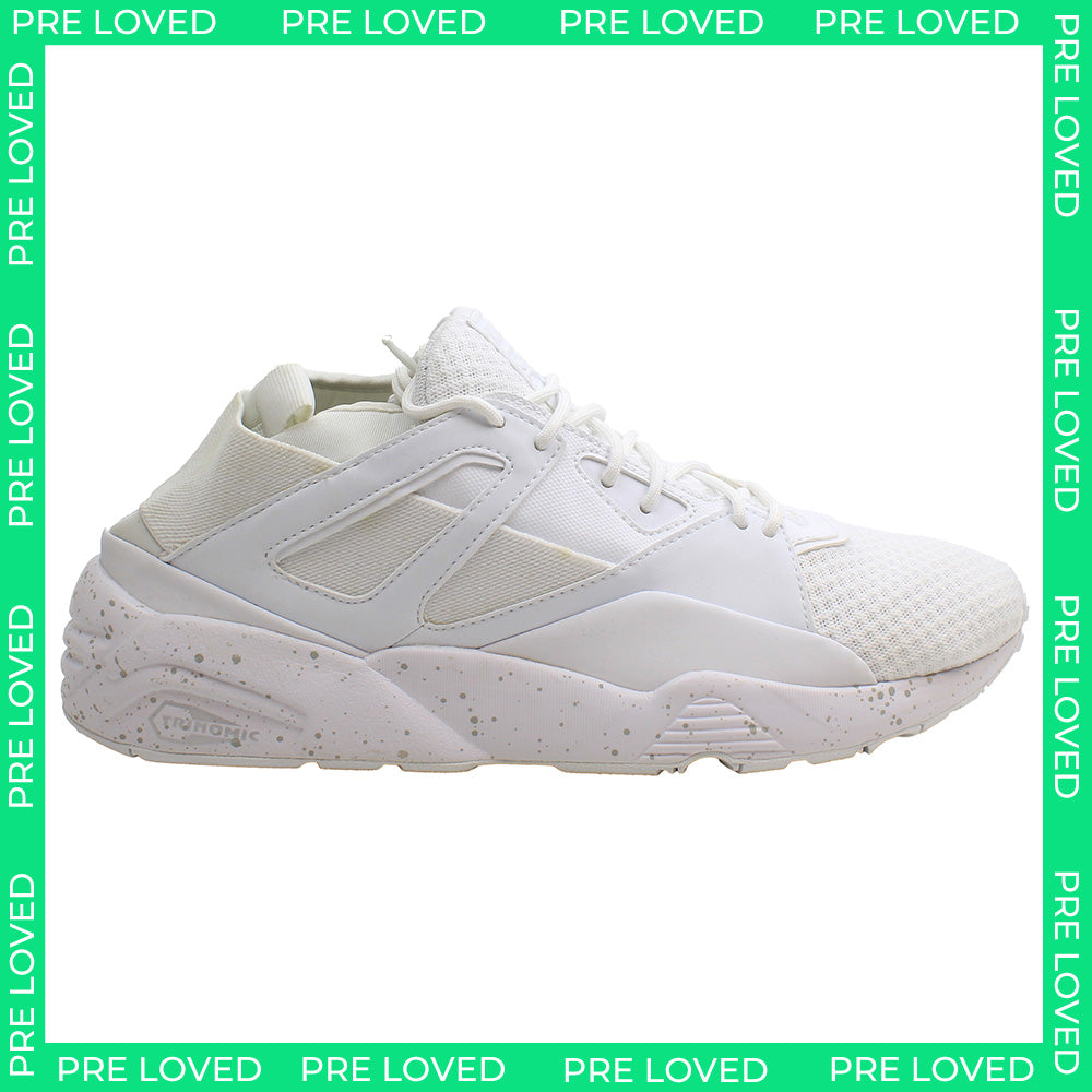 Puma Blaze Of Glory Sock Mens White Trainers NO BOX