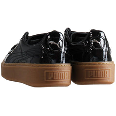 Puma Basket Platform Womens Black Trainers