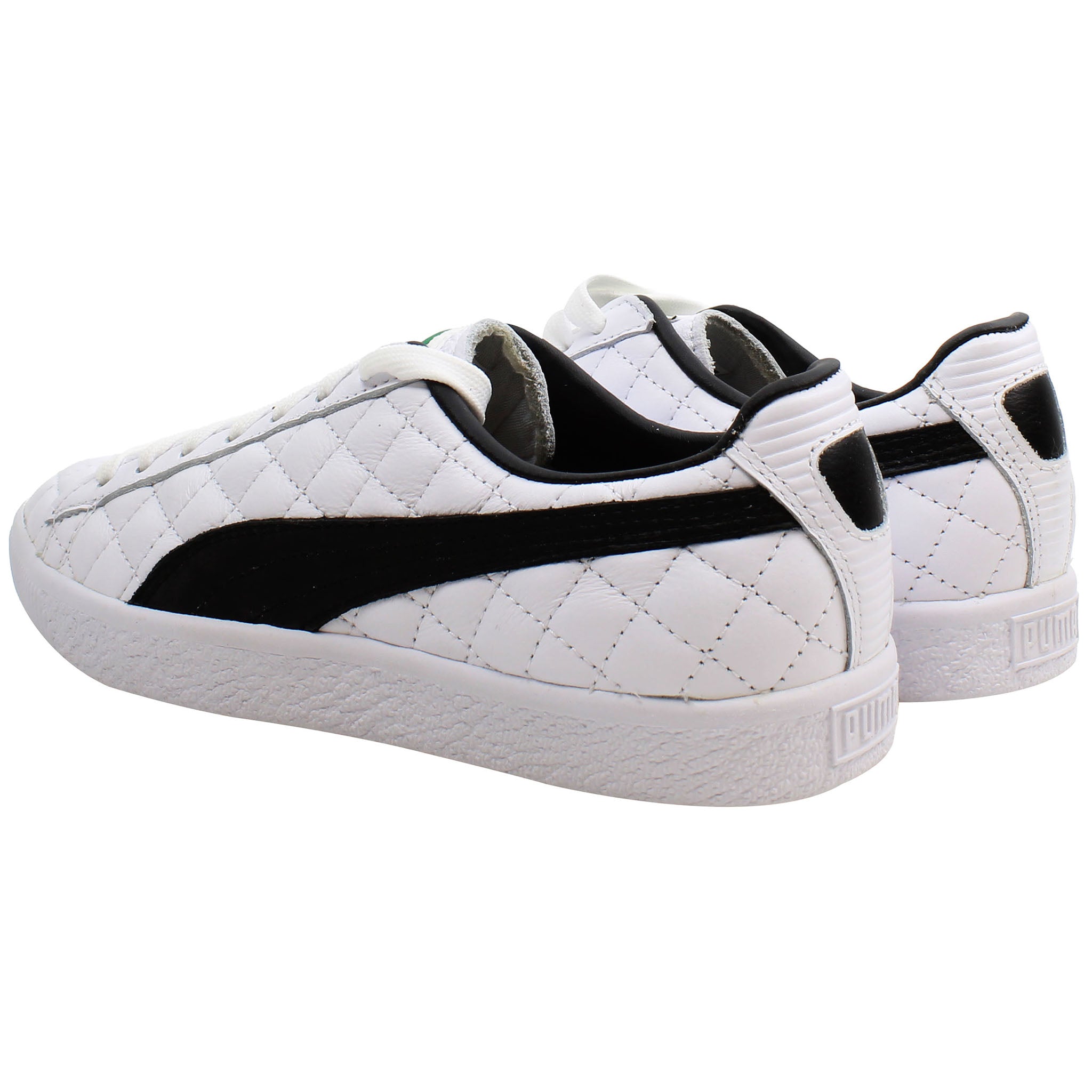 Puma Clyde Dressed Part Deux Mens White Trainers