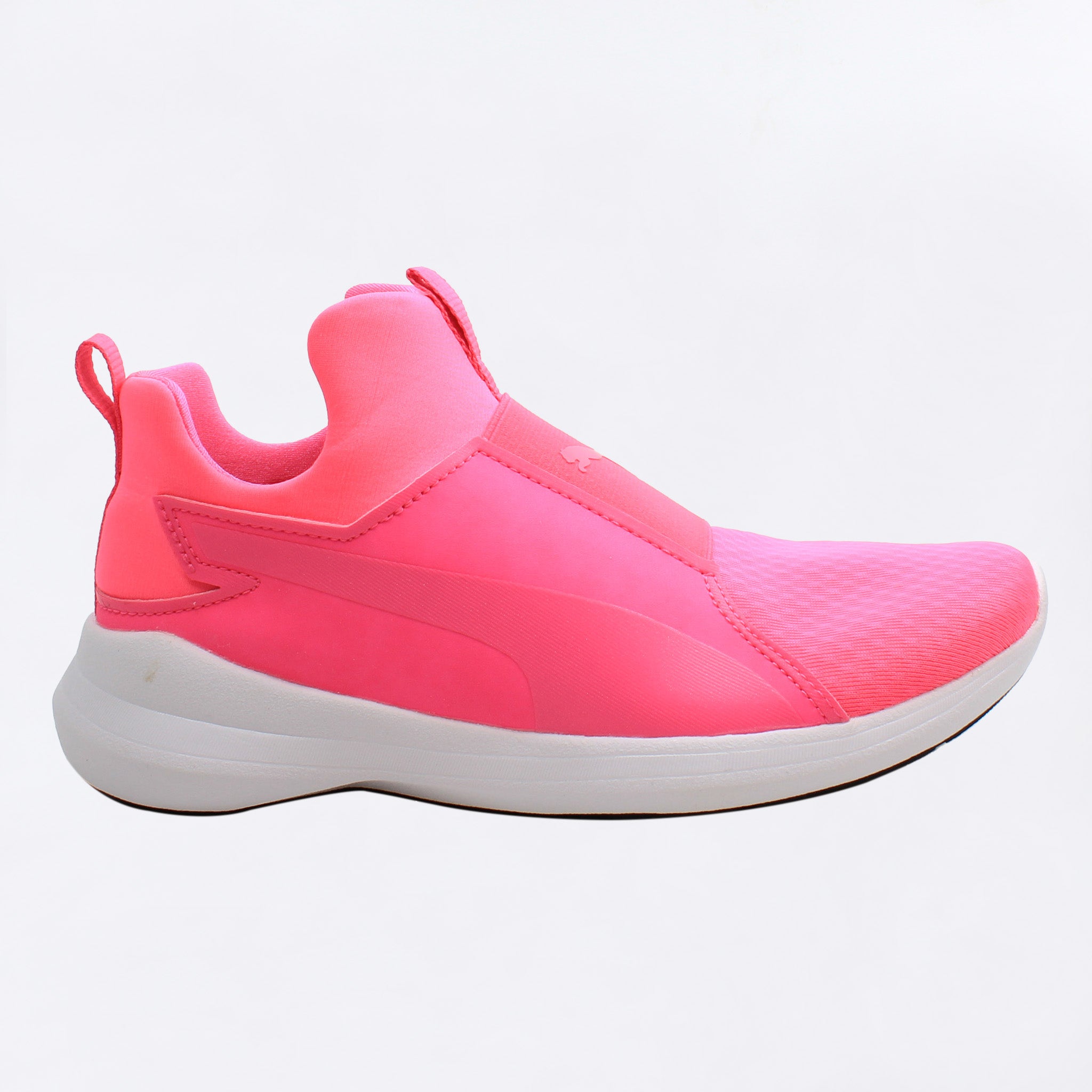 Puma Rebel Mid Womens Pink Trainers NO BOX