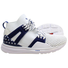 Puma Blaze Of Glory Limitless Hi 4th Of July FM Mens White Trainers