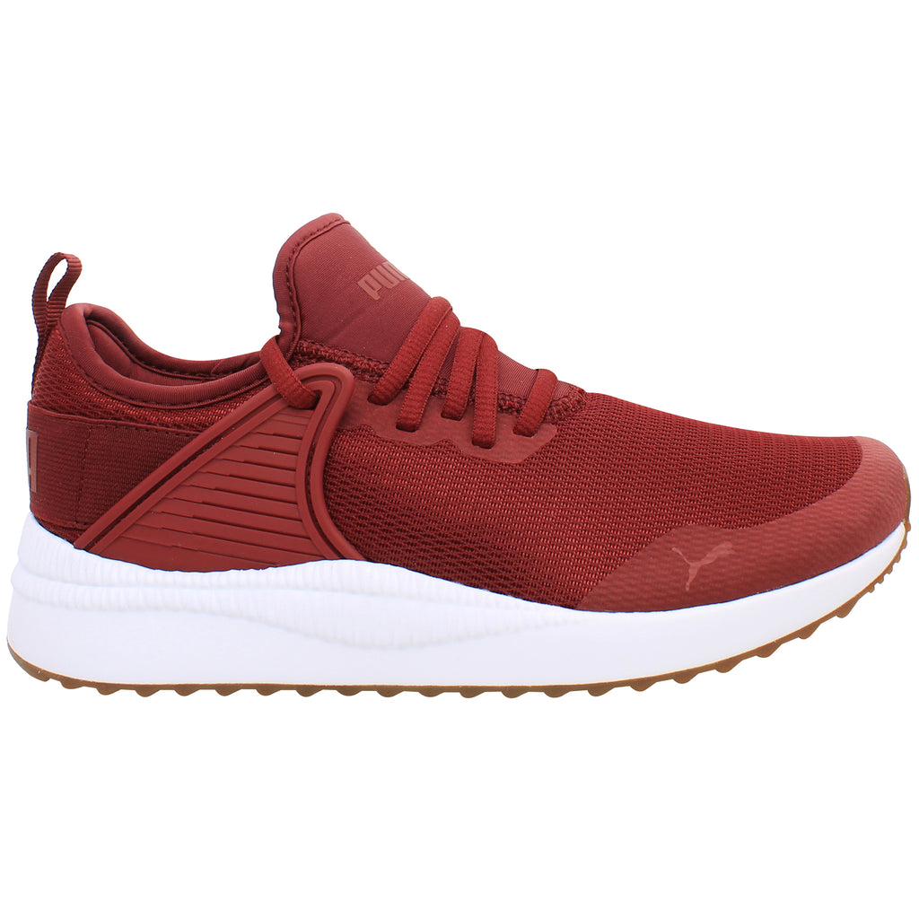 Puma Pacer Next Cage Mens Burgundy Trainers