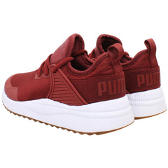 Puma Pacer Next Cage Mens Burgundy Trainers