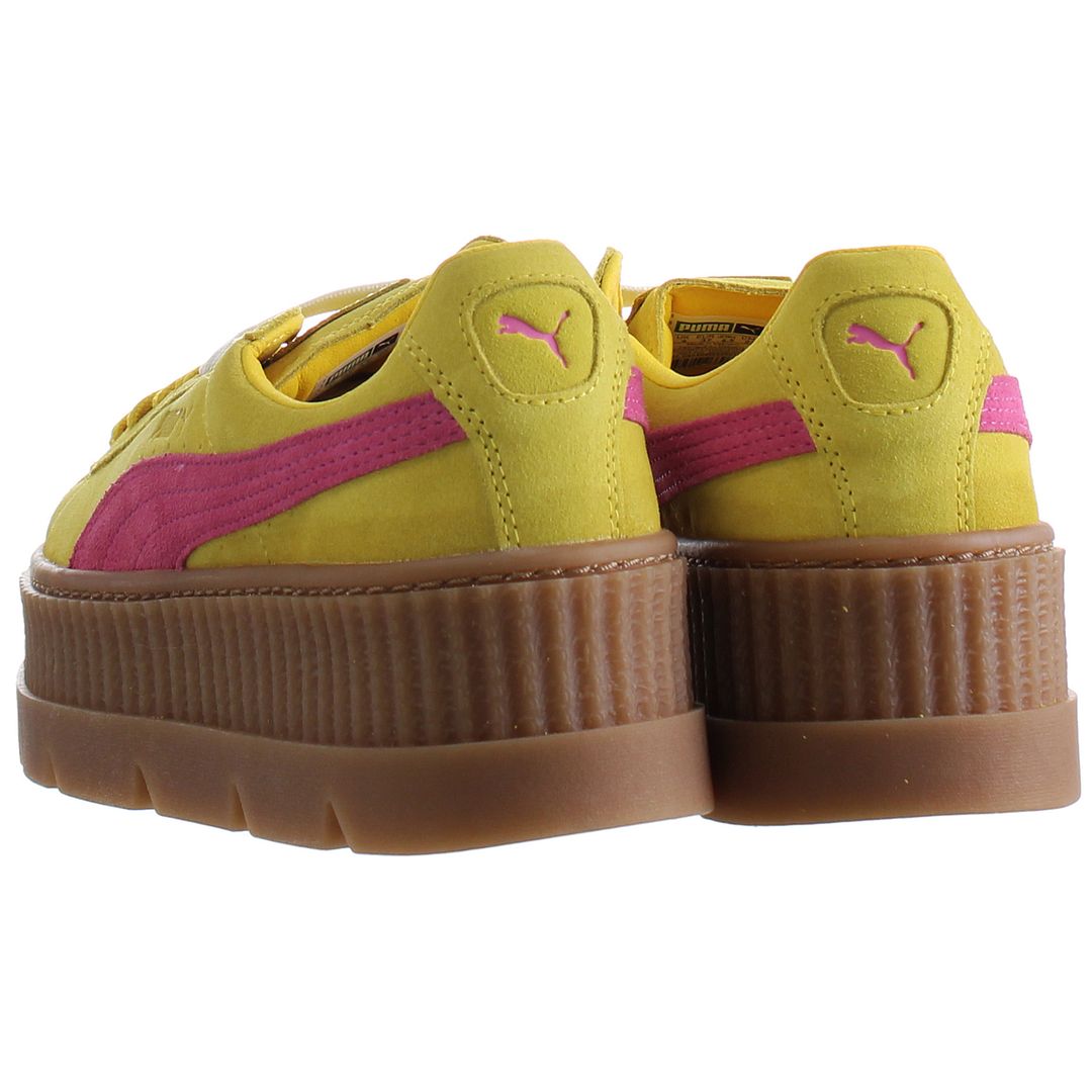 Puma platform yellow hotsell