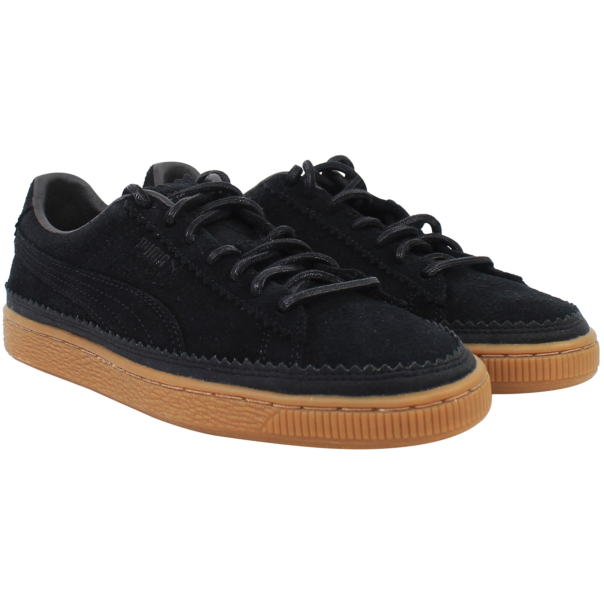 Puma Classic Brogue Mens Black Trainers