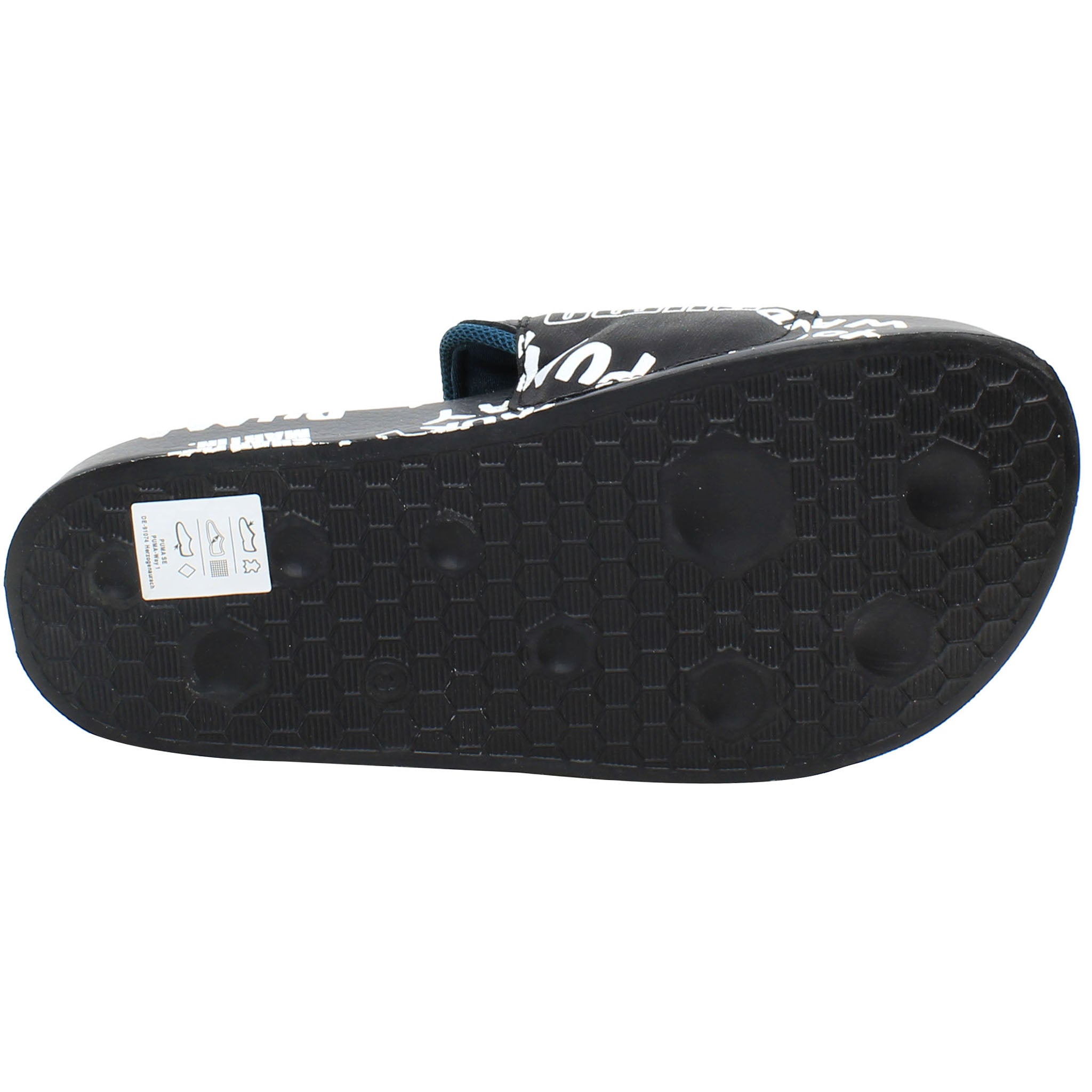 Puma Leadcat Graphic x Shantell Martin Mens Black/White Sliders