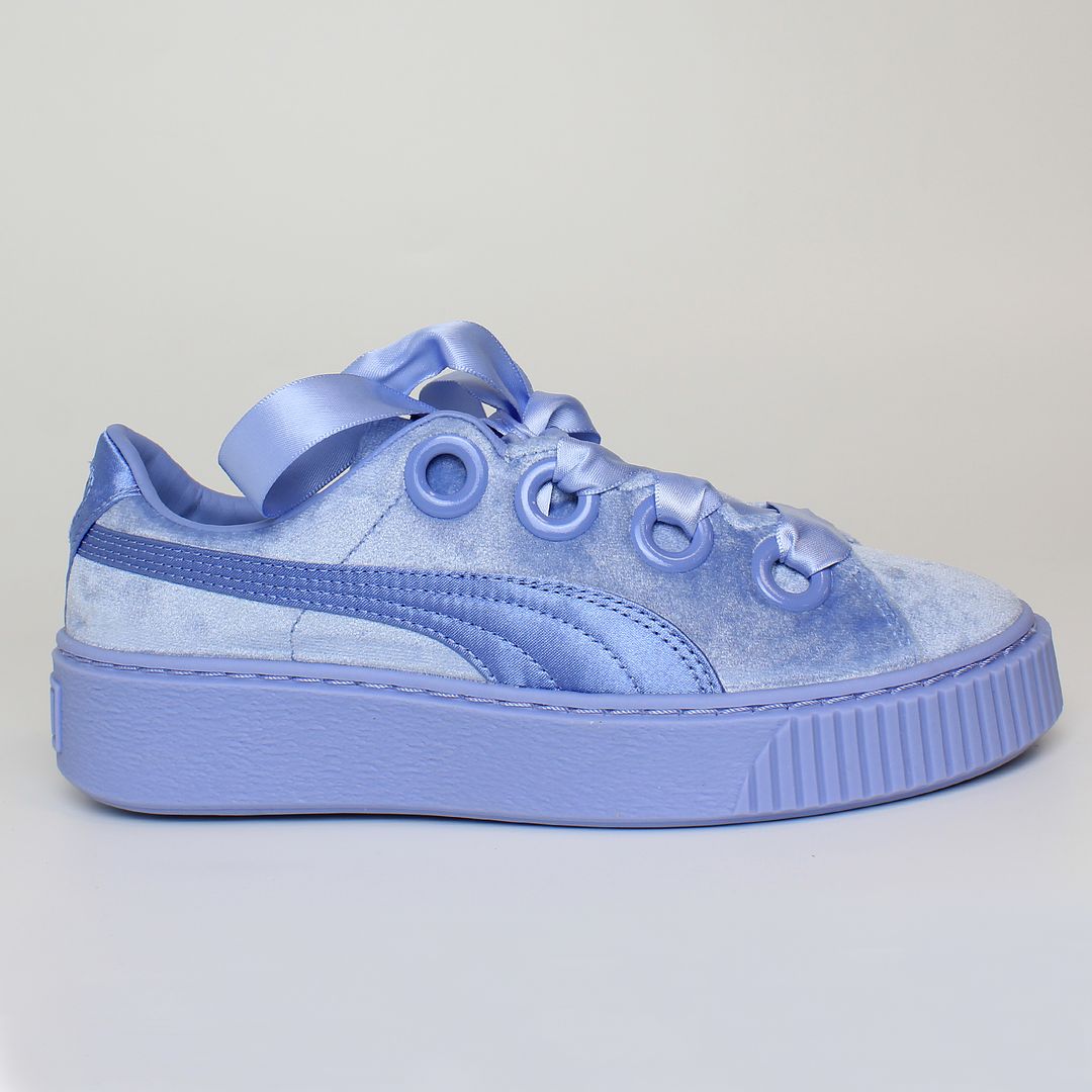 Puma Platform Kiss Blue Womens Trainers NO BOX