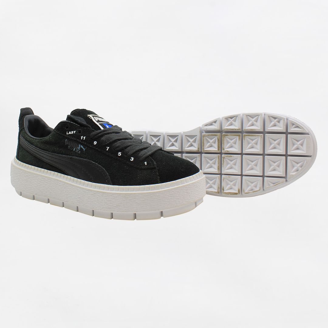 Puma Platform Trace x Ader Error Womens Black Trainers - Dirty