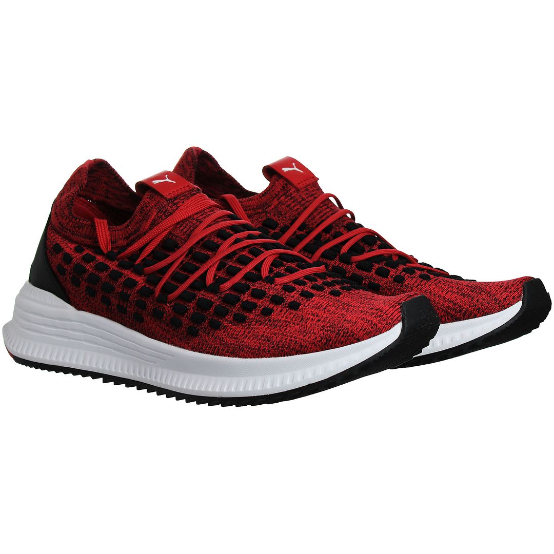 Puma Avid FuseFit Mens Red Running Shoes Sport It First