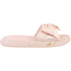 Puma Popcat Bow Womens Pink Sliders