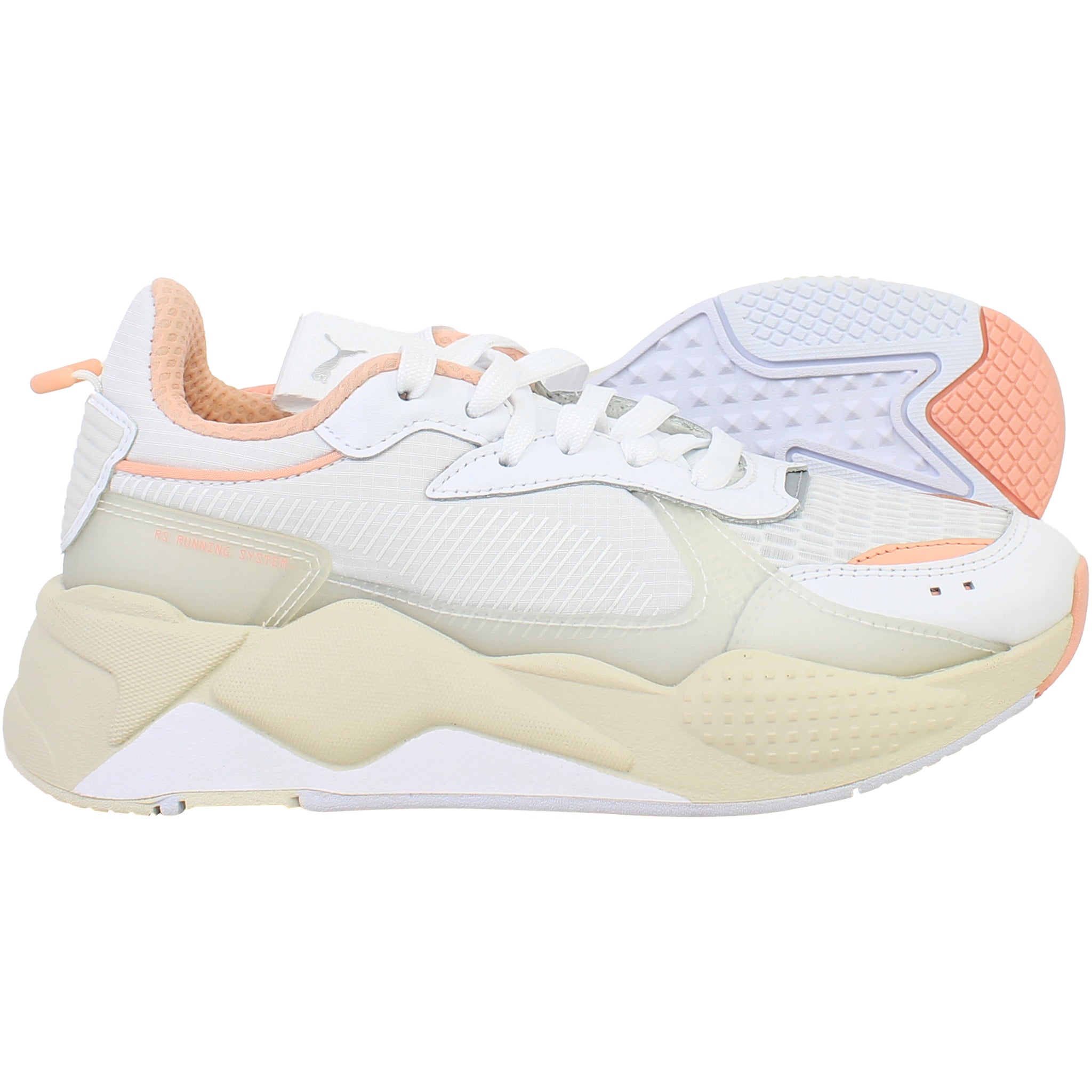 Puma RS-X Tech Mens White Chunky Trainers