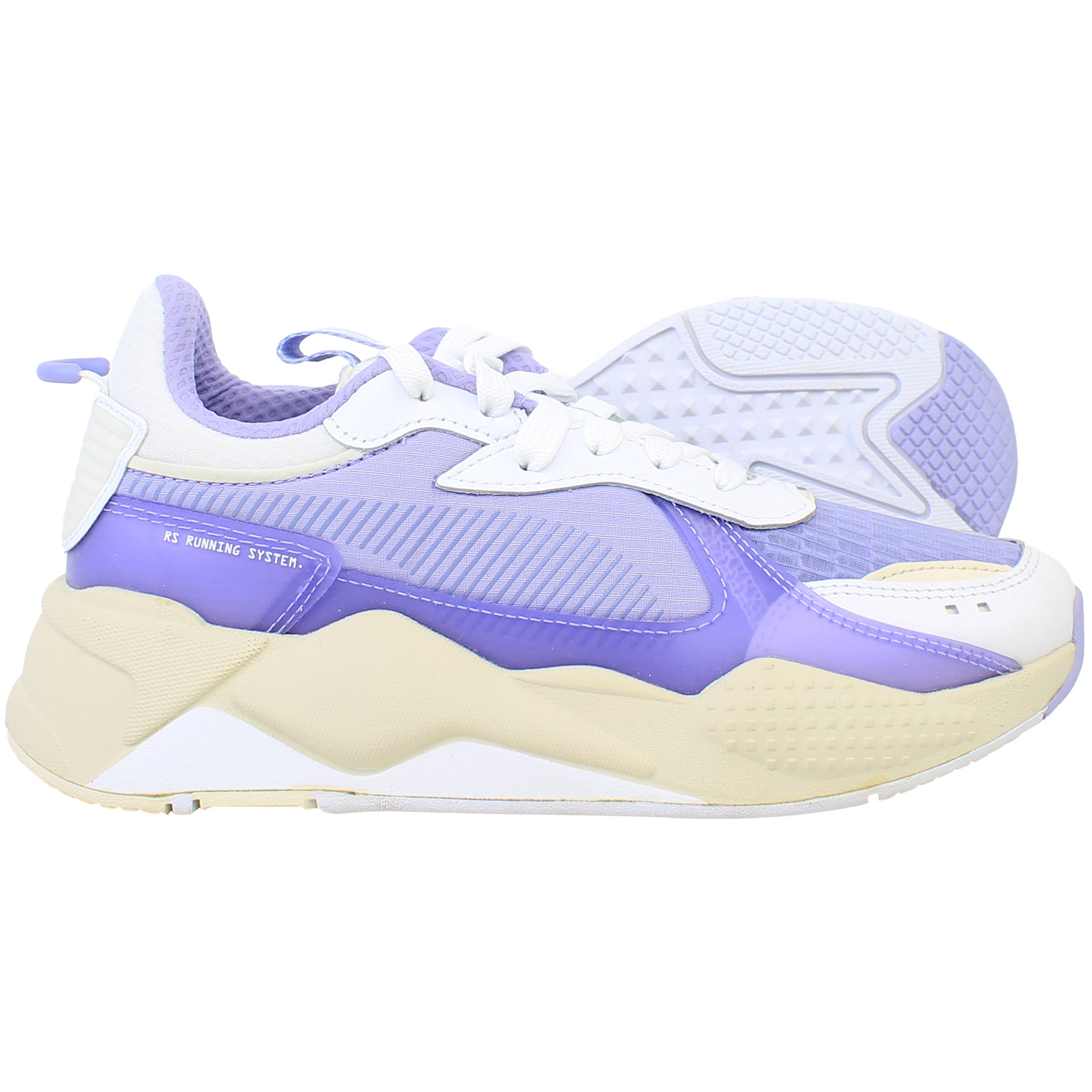 Puma RS-X Tech Mens White/Purple Trainers