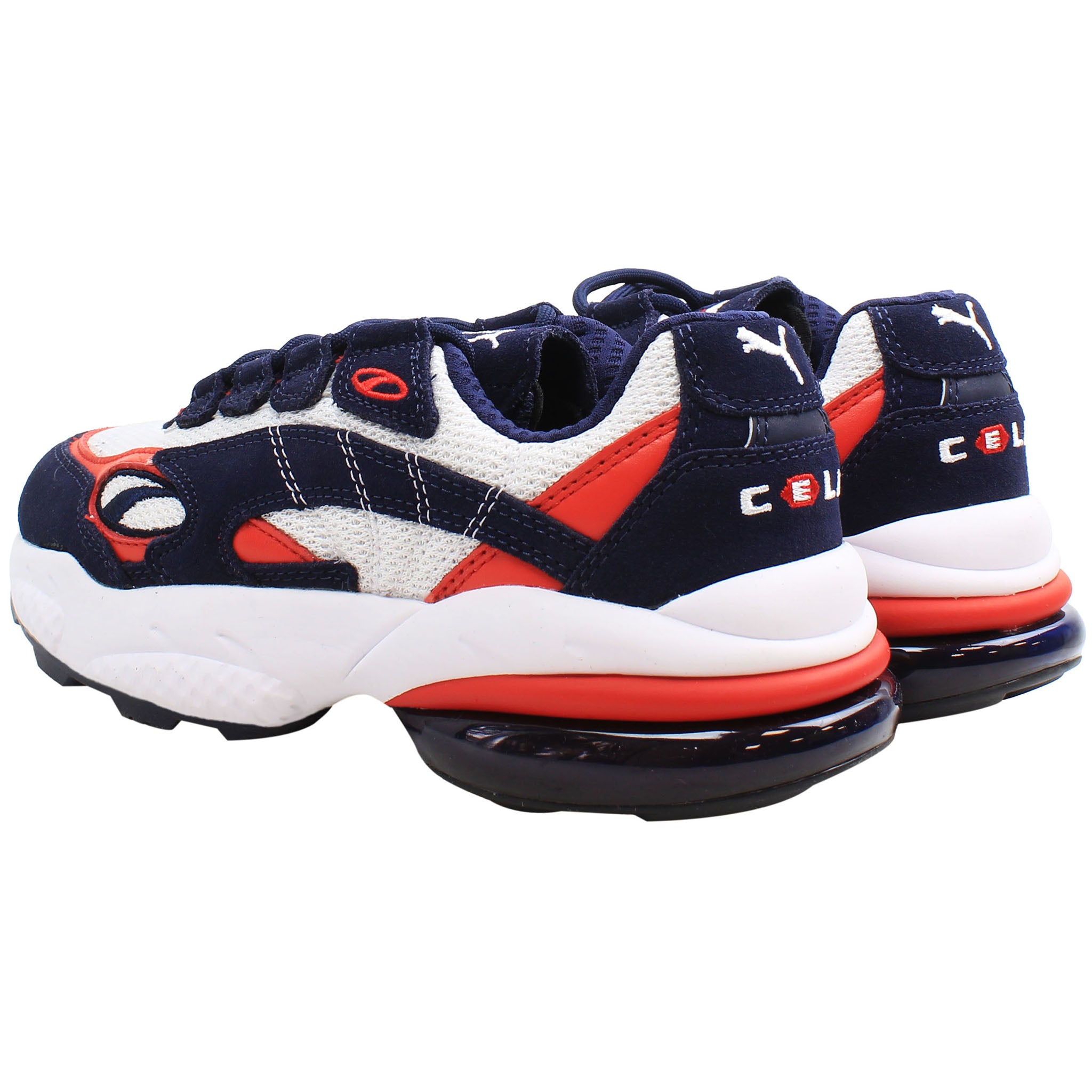 Puma Cell Venom Mens White/Navy Trainers