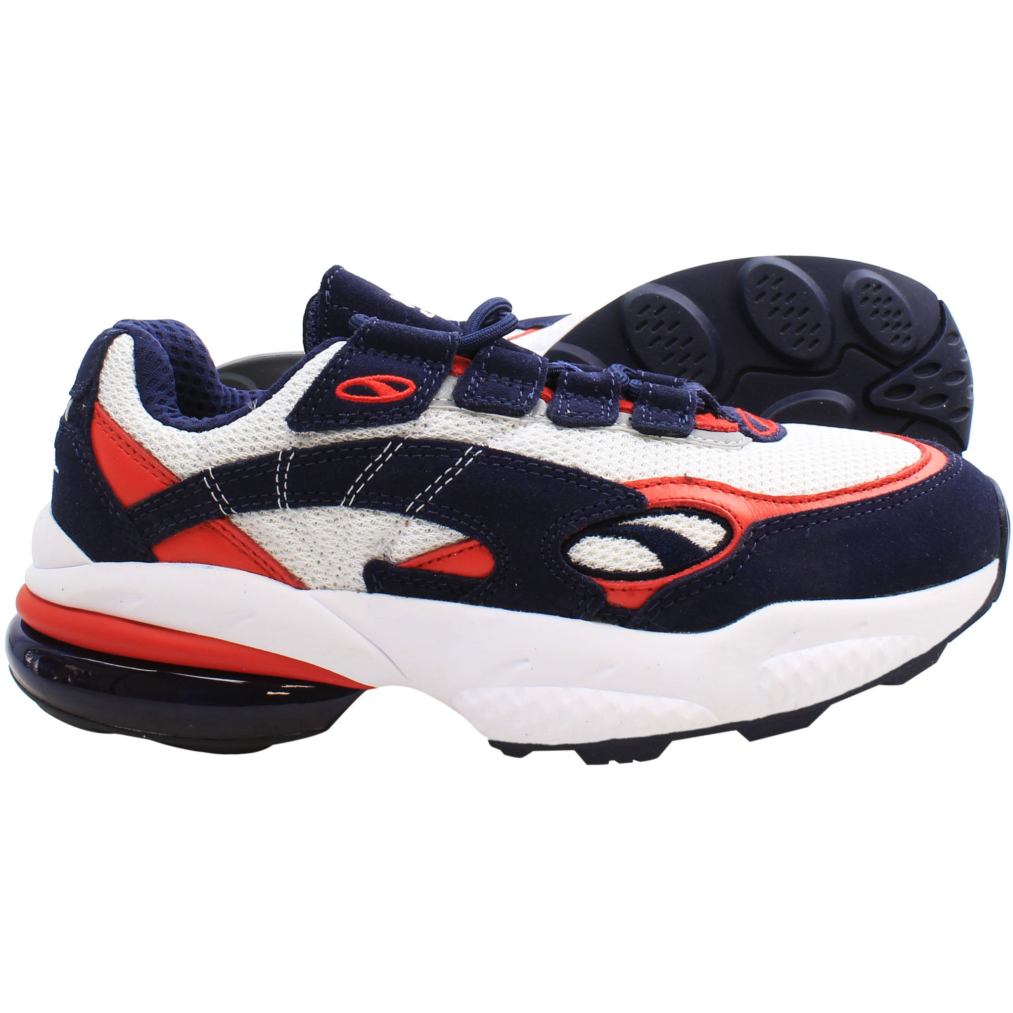 Puma Cell Venom Mens White/Navy Trainers