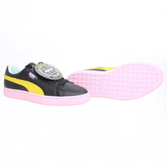 Puma Basket Badge TZ Womens Black Trainers NO BOX