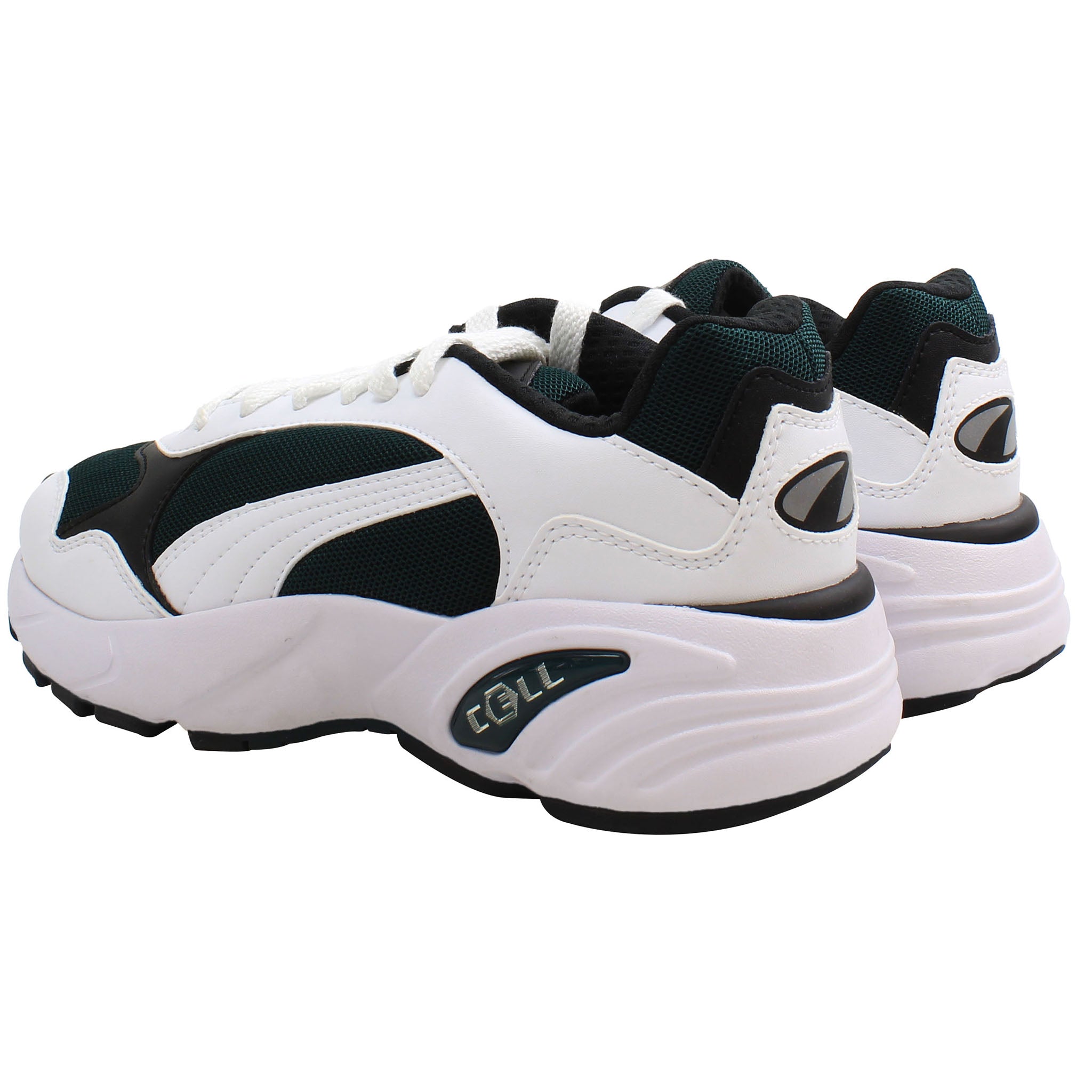 Puma Cell Viper Mens White/Green Trainers
