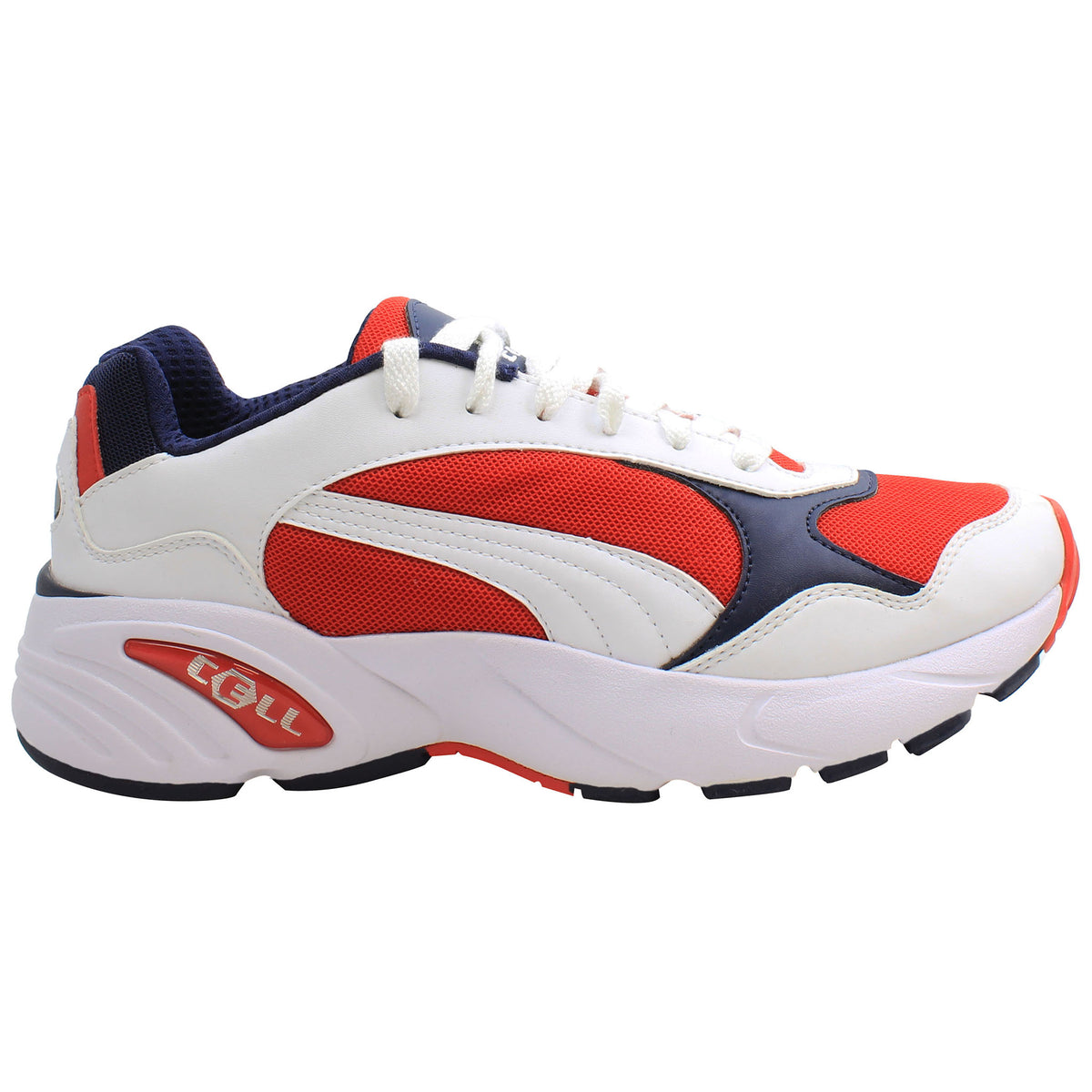 Puma Cell Viper Mens White/Red Trainers