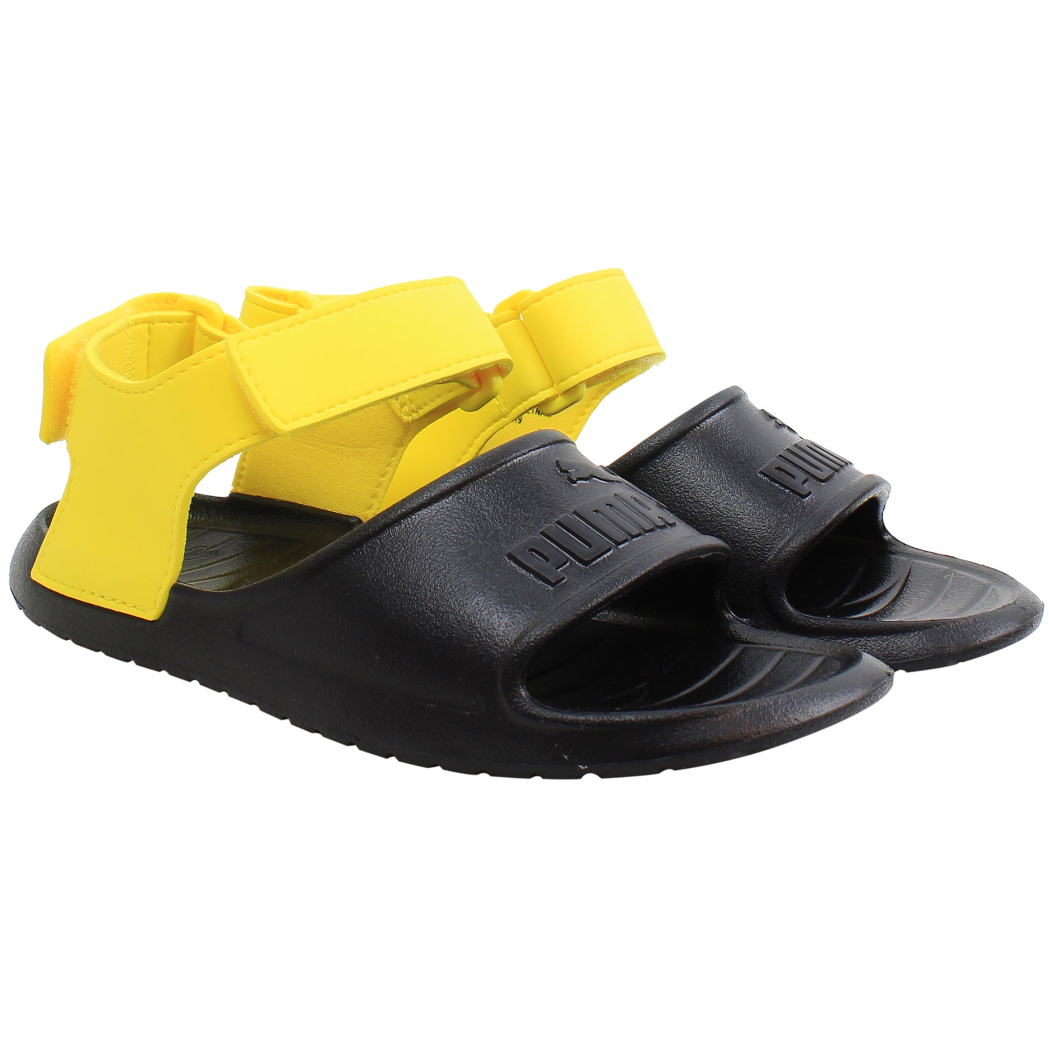 Puma Divecat V2 Injex Kids Black/Yellow Sandals