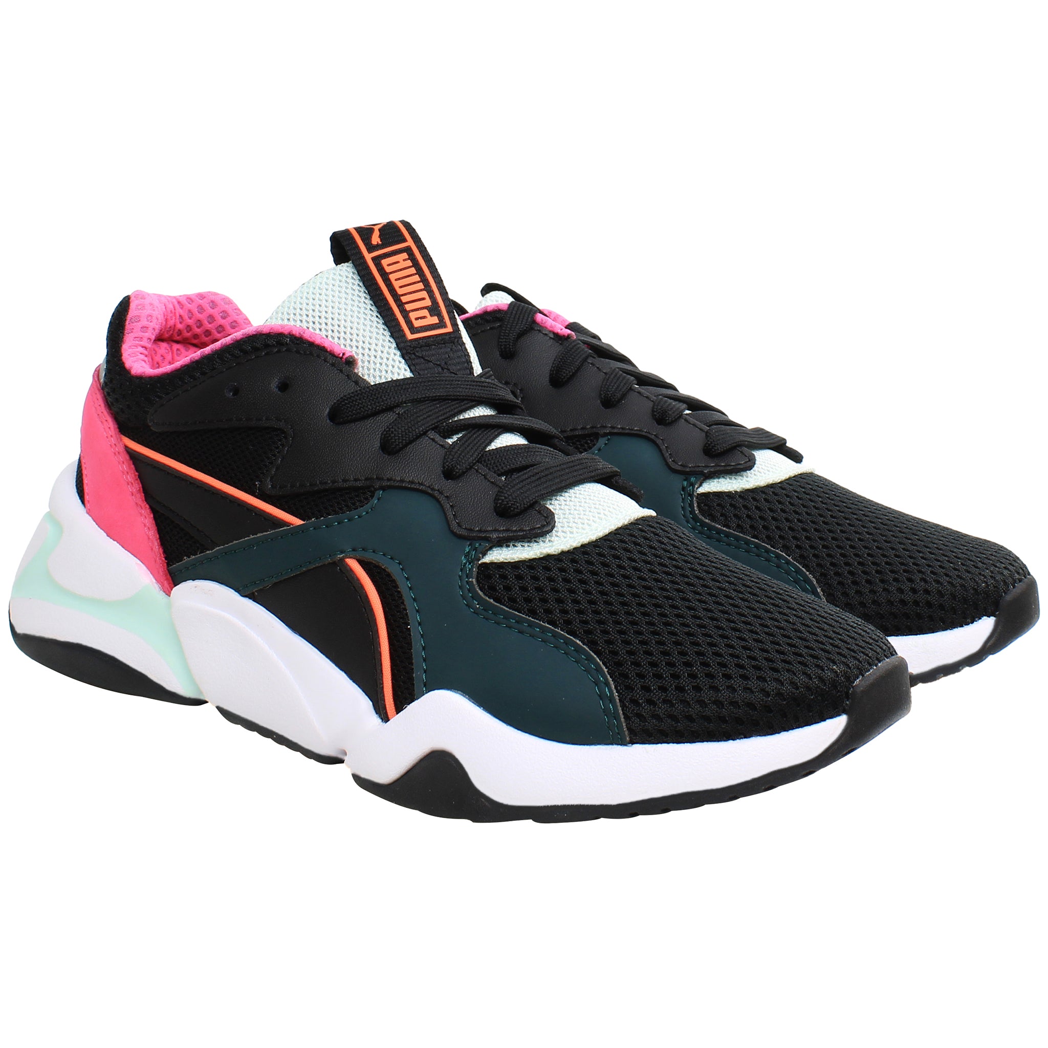 Puma Nova Mesh Womens Black Trainers