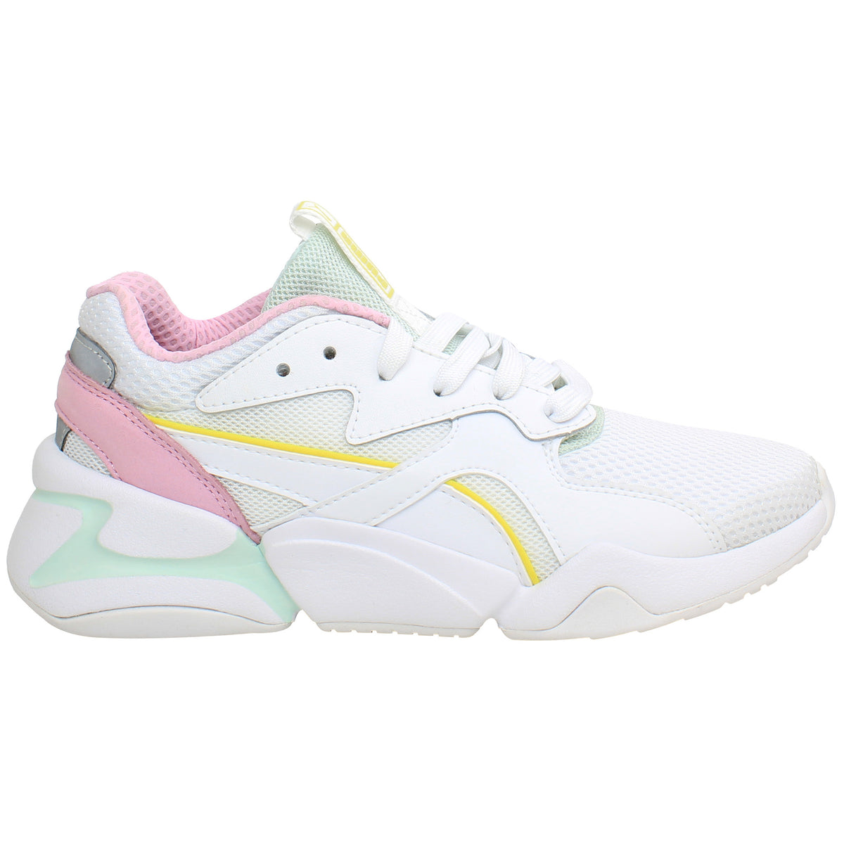 Puma Nova Mesh Womens White Trainers