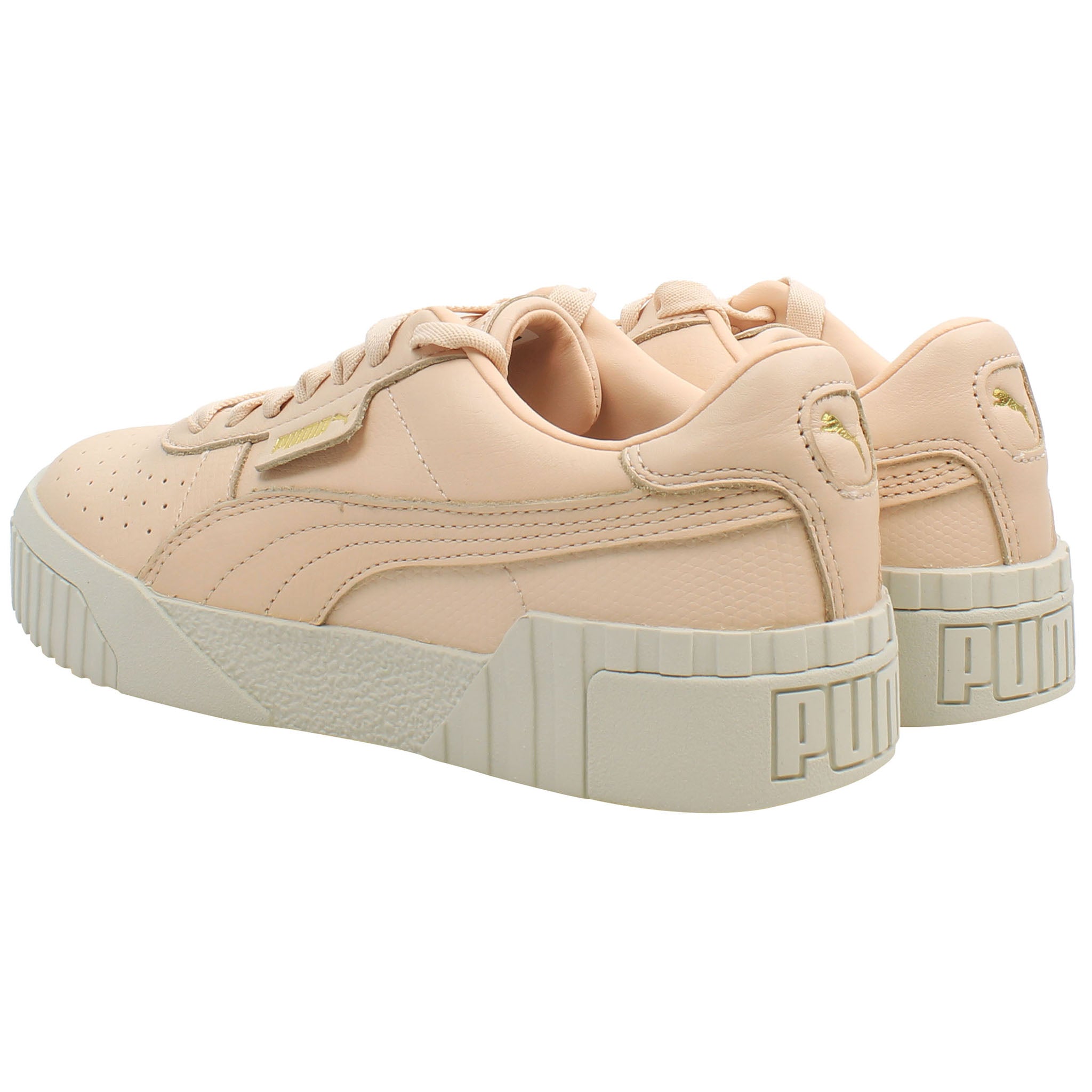 Puma Cali Emboss Womens Tan Trainers – Sport It First