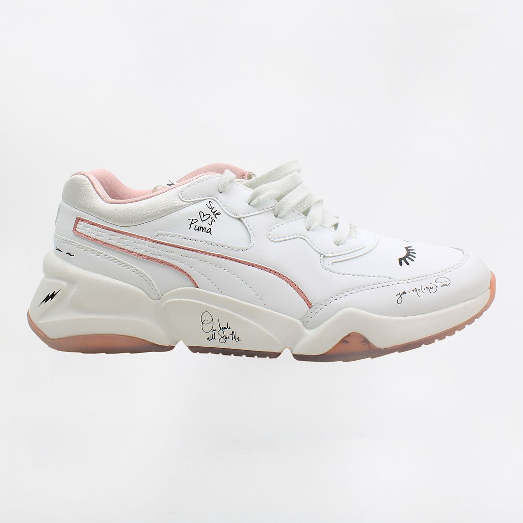 Puma Nova x Sue Tsai Womens White Trainers NO BOX