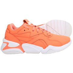 Puma Nova x Pantone Womens Coral Trainers