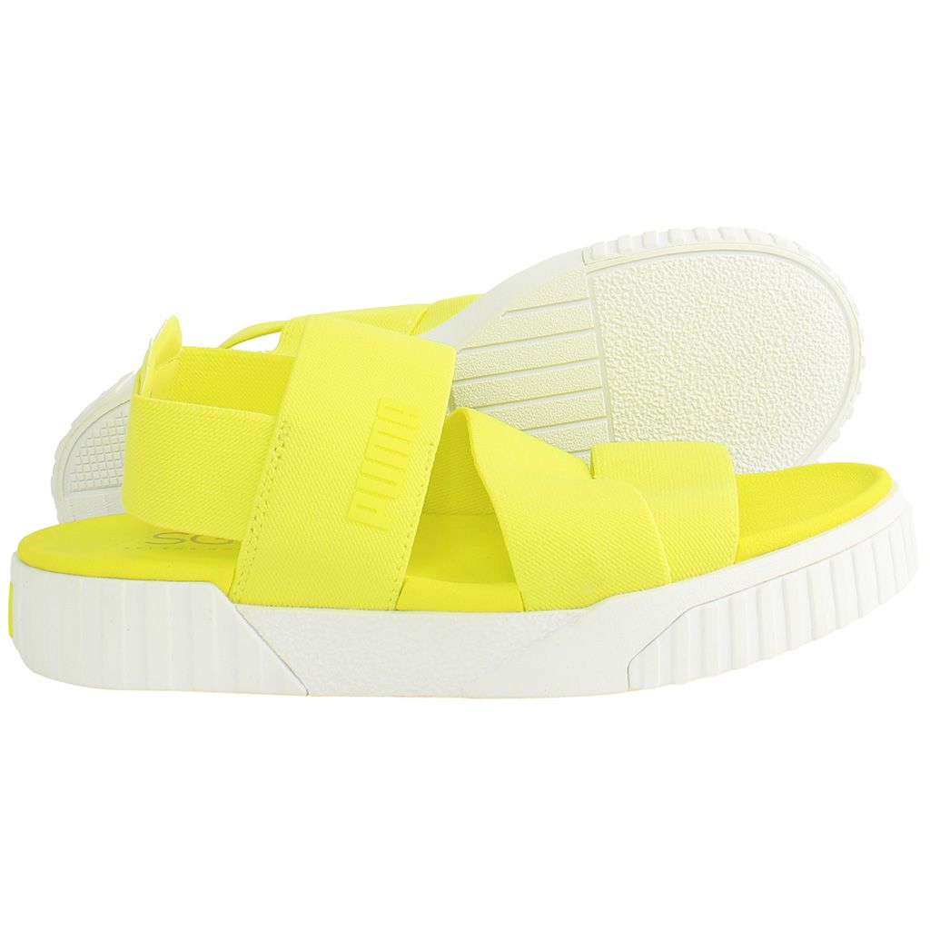 Puma Cali x Selena Gomez Womens Yellow Sandals