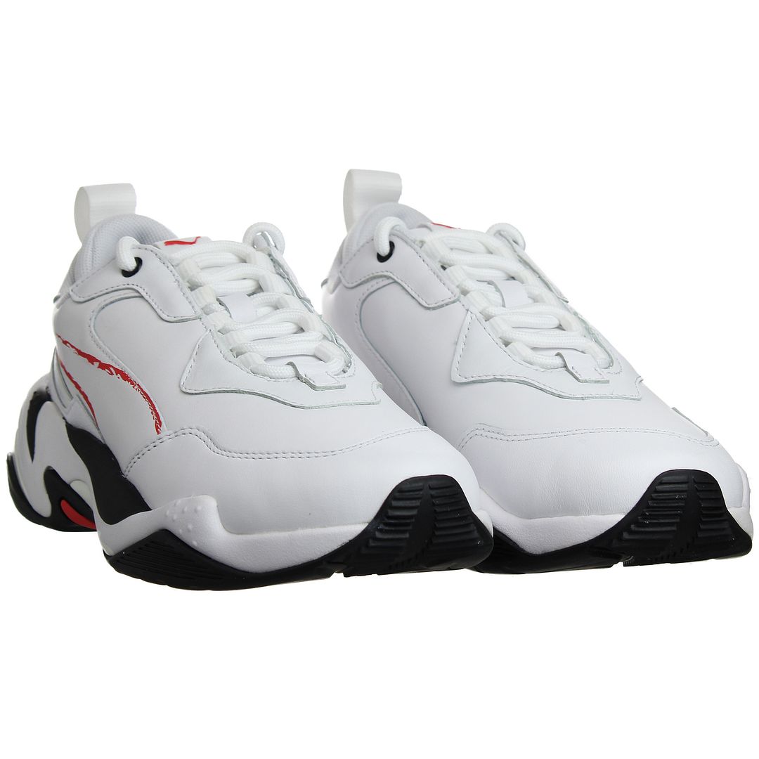 Puma Thunder BW Mens White Trainers