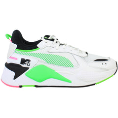 Puma RS-X Tracks MTV Mens White/Green Trainers