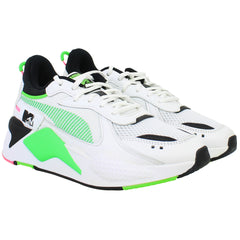 Puma RS-X Tracks MTV Mens White/Green Trainers