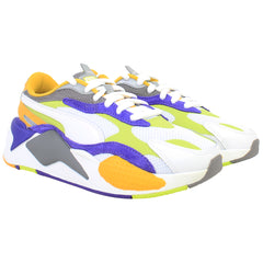 Puma RS-X3 Level Up Mens White Running Shoes