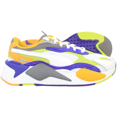 Puma RS-X3 Level Up Mens White Running Shoes