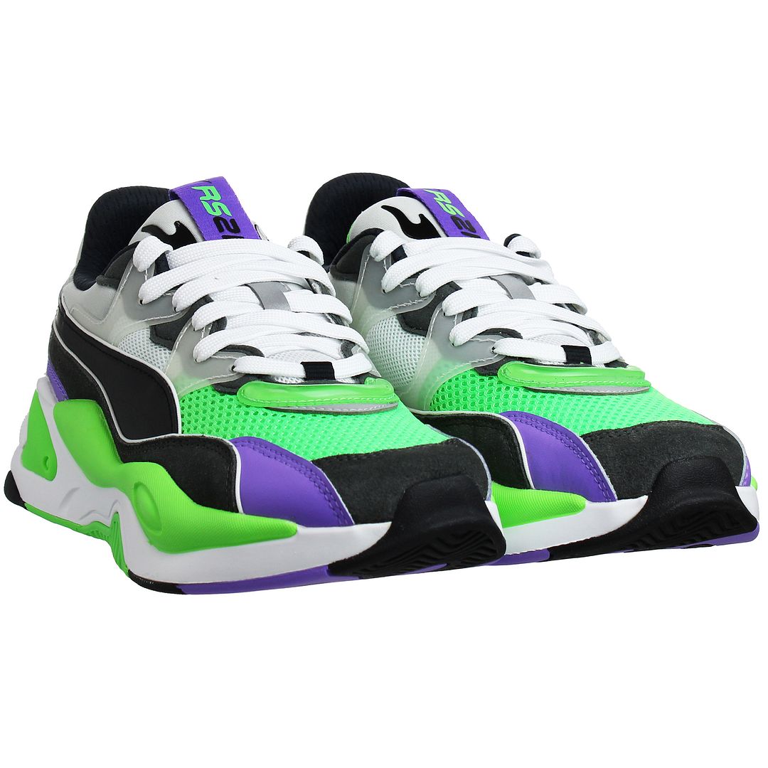 Puma RS-2K Internet Exploring Mens Green Trainers