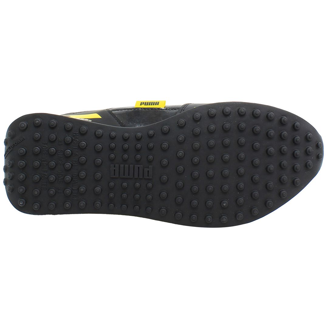 Puma Mile Rider CSM Womens Black/Yellow Trainers